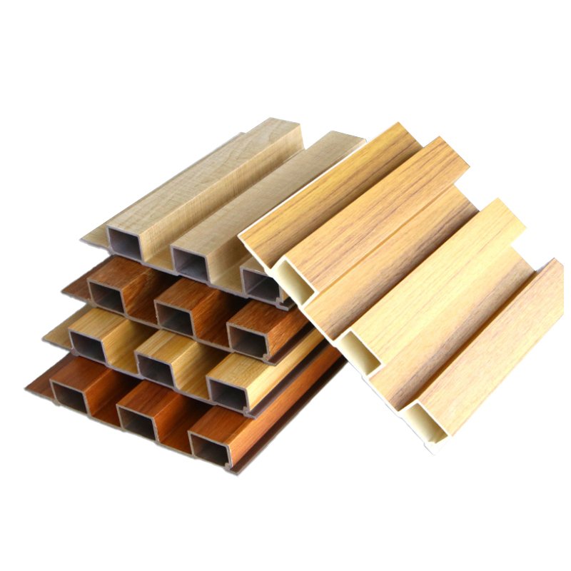 DOWELL Factory direct sale natural antisepsis 3D WPC Wall boards wood wall panels grating ceiling board for indoor decoration fo