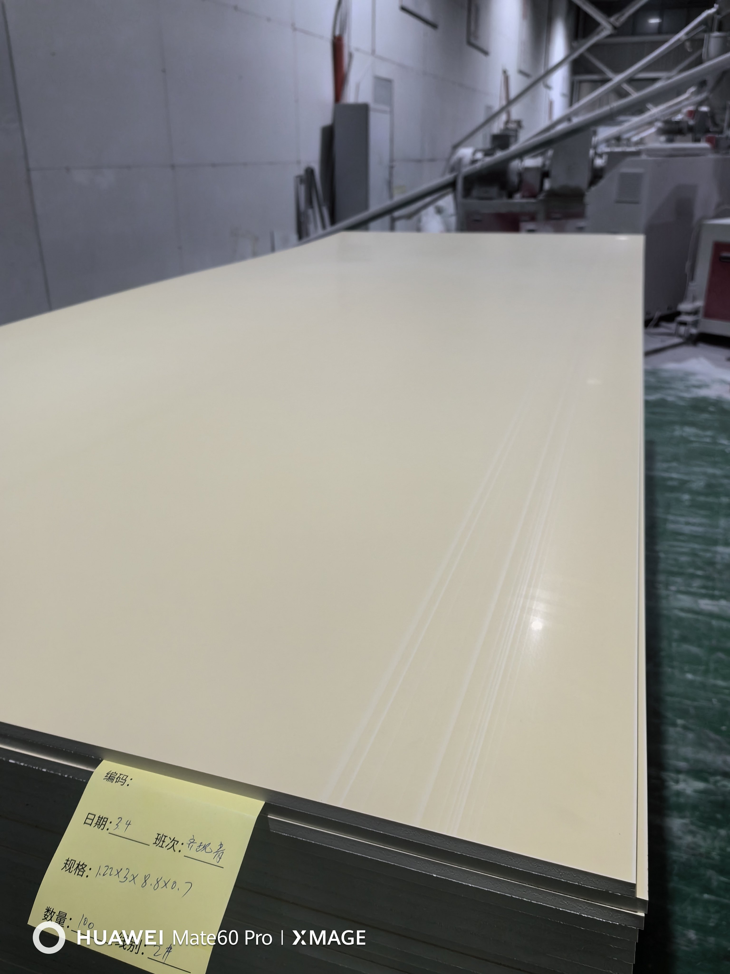 Bamboo wood fiber carbon crystal board with PVC film for wall protection, waterproof, fireproof and moisture-proof