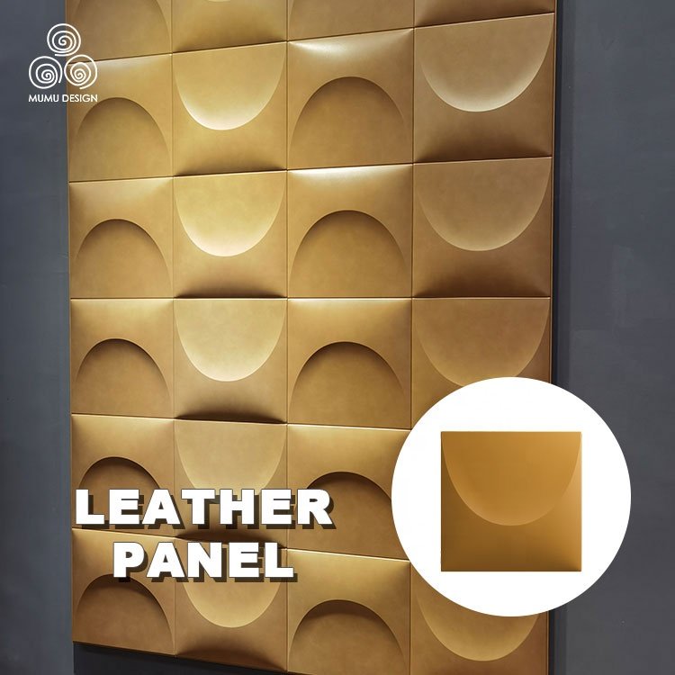MUMU 3D Decorative Attractive Design Interior Feature Wood Wall Covering Paneling Cladding Board