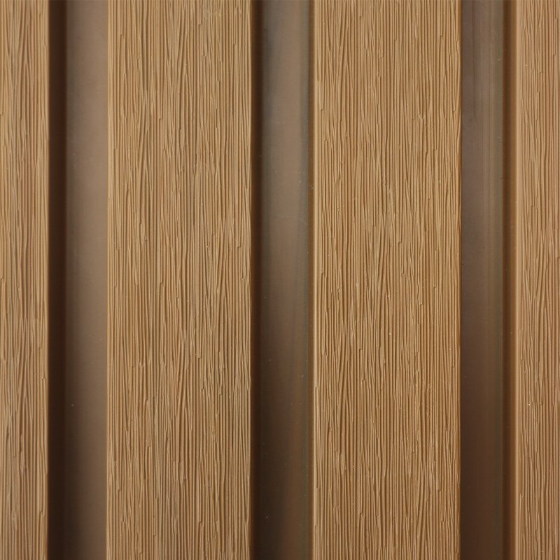 Easy institution Outdoor Fluted Wall Panel Anti-UV WPC Home Decor Wall Panel