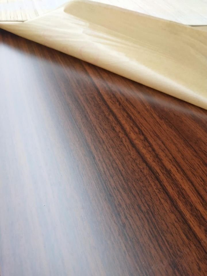 Made in china coloured faced plywood waterproof 15mm 18mm sheet melamine board Melamine Marine Plywood