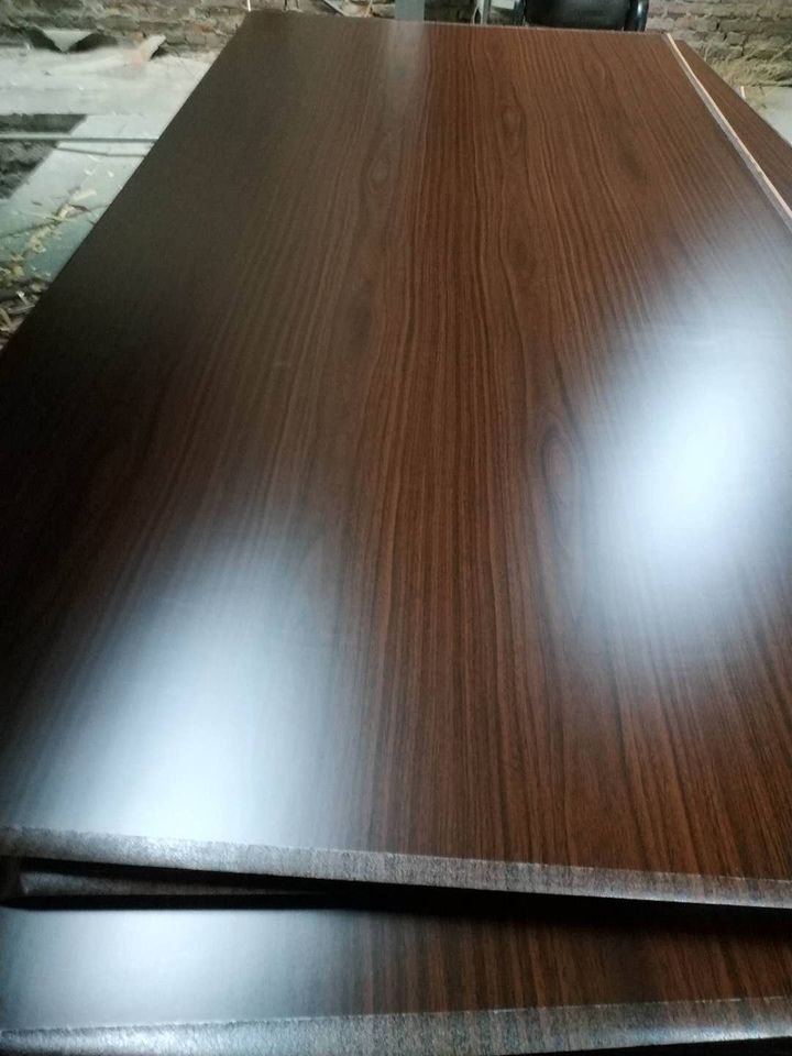 Made in china coloured faced plywood waterproof 15mm 18mm sheet melamine board Melamine Marine Plywood