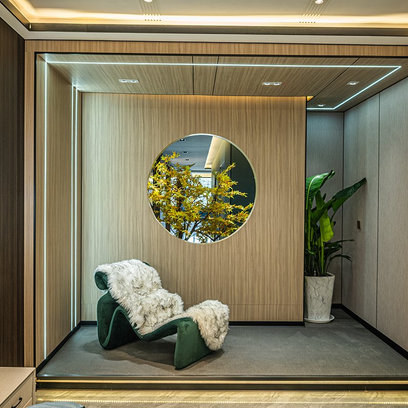 Wood Alternative Bamboo Charcoal Board Modern Metal Plate Mirror Wood Veneer Wall Panel Bamboo Charcoal Wall Panel
