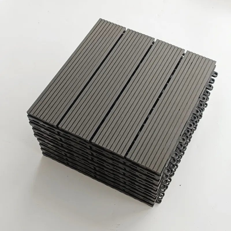 High Quality Crack-Resistant Outdoor Wpc Decking Panel Waterproof Wpc Flooring New Design Wpc Decking Flooring Board Panel