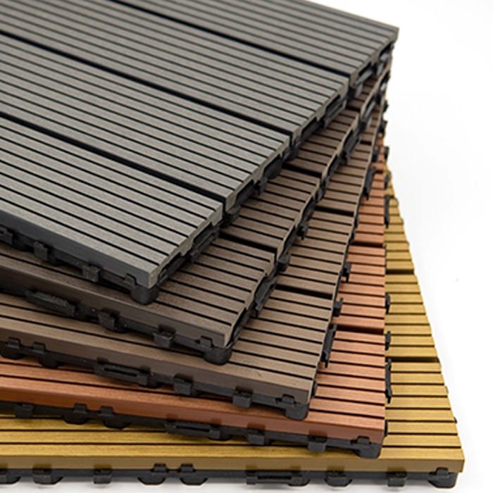 High Quality Crack-Resistant Outdoor Wpc Decking Panel Waterproof Wpc Flooring New Design Wpc Decking Flooring Board Panel