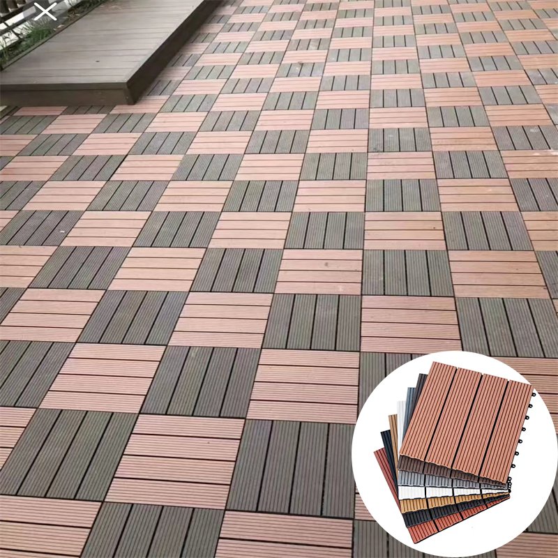 High Quality Crack-Resistant Outdoor Wpc Decking Panel Waterproof Wpc Flooring New Design Wpc Decking Flooring Board Panel