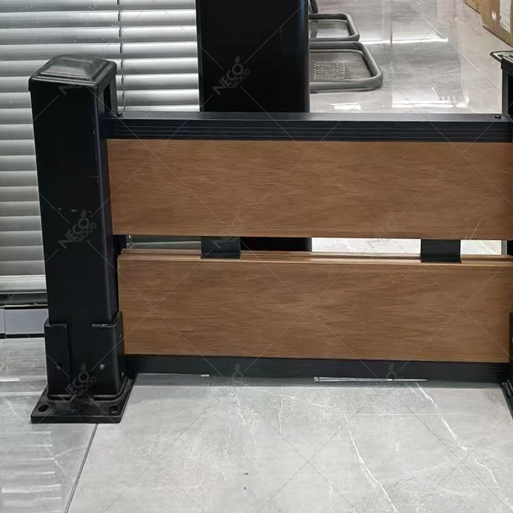 Necowood Outdoor Fence board Eco-friendly WPC ASA Layer Waterproof fireproof Recyclable Exterior decoration ASA fence board
