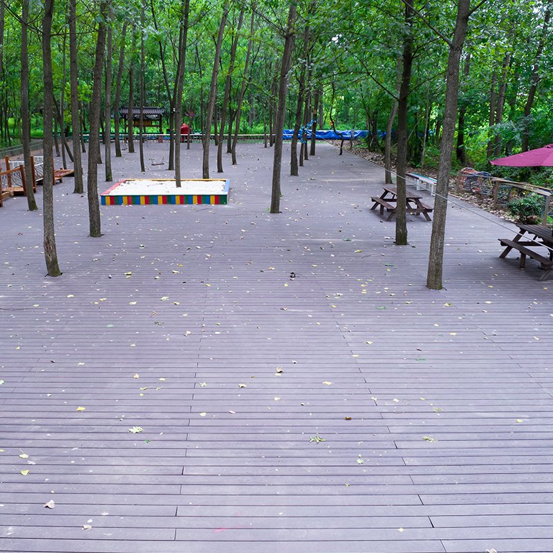 New Design Terrace Deck Eco-Friendly Wood Plastic Composite Decking Wooden WPC Decking Boards