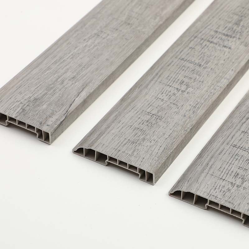 Wholesale customized SPC environmentally friendly skirting board waterproof and moisture-proof easy to install