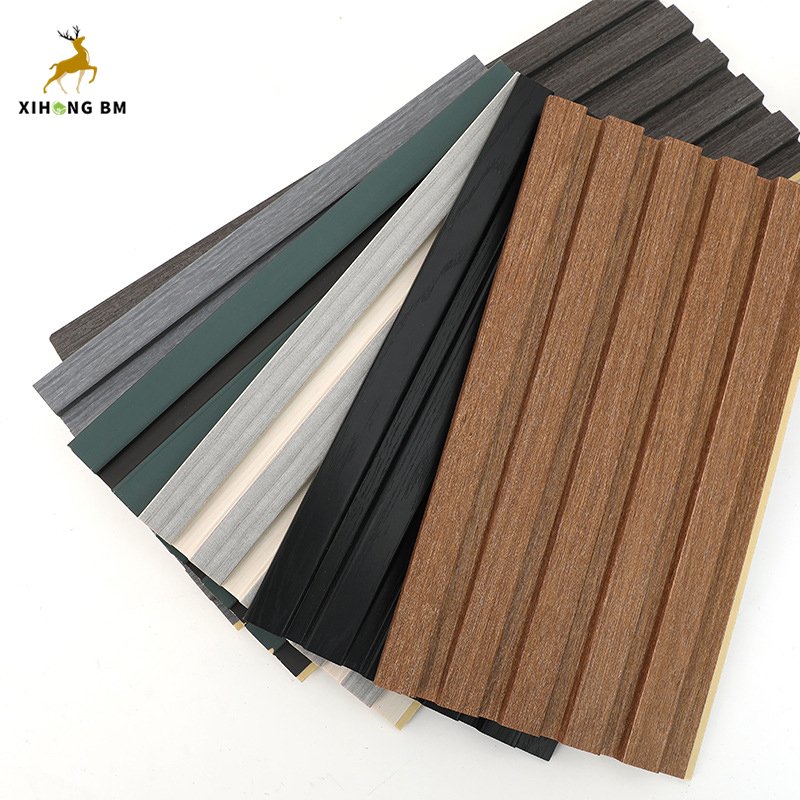 JSXH Latest Design Eco-Friendly Wood PS Wall panel TV Background Boards Factory Supply Clad Mold Interior for Indoor Home Decor