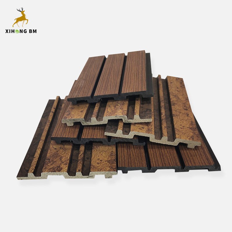 JSXH Latest Design Eco-Friendly Wood PS Wall panel TV Background Boards Factory Supply Clad Mold Interior for Indoor Home Decor
