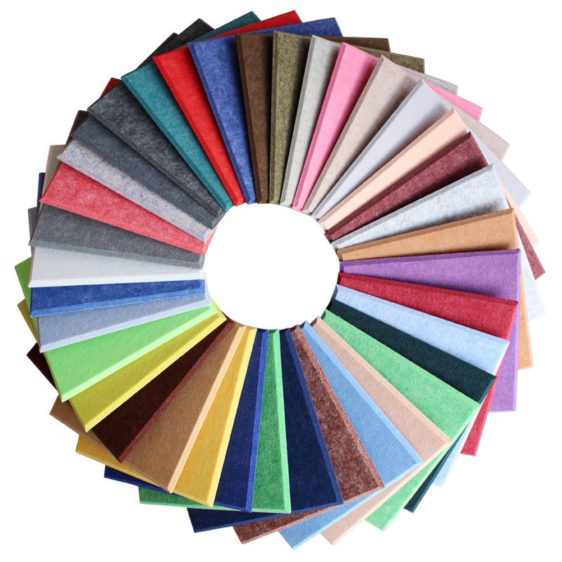 Popular Hotel Home Office Wall Acoustic Polyester Boards Soundproof Foam Acoustic panels