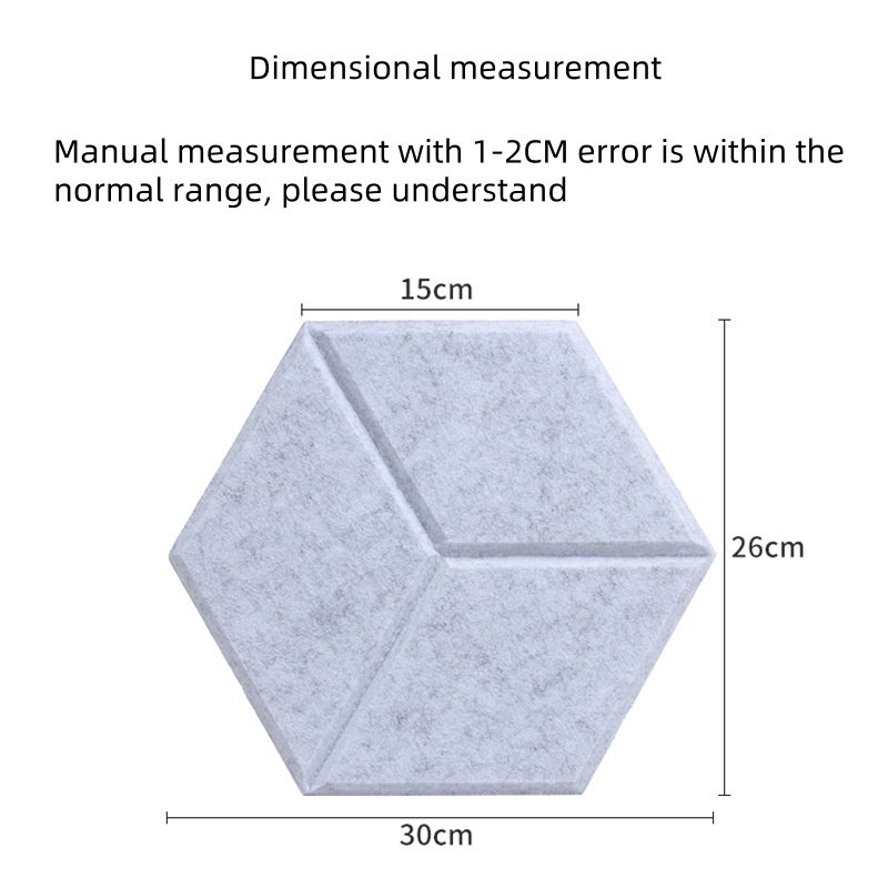Popular Hotel Home Office Wall Acoustic Polyester Boards Soundproof Foam Acoustic panels