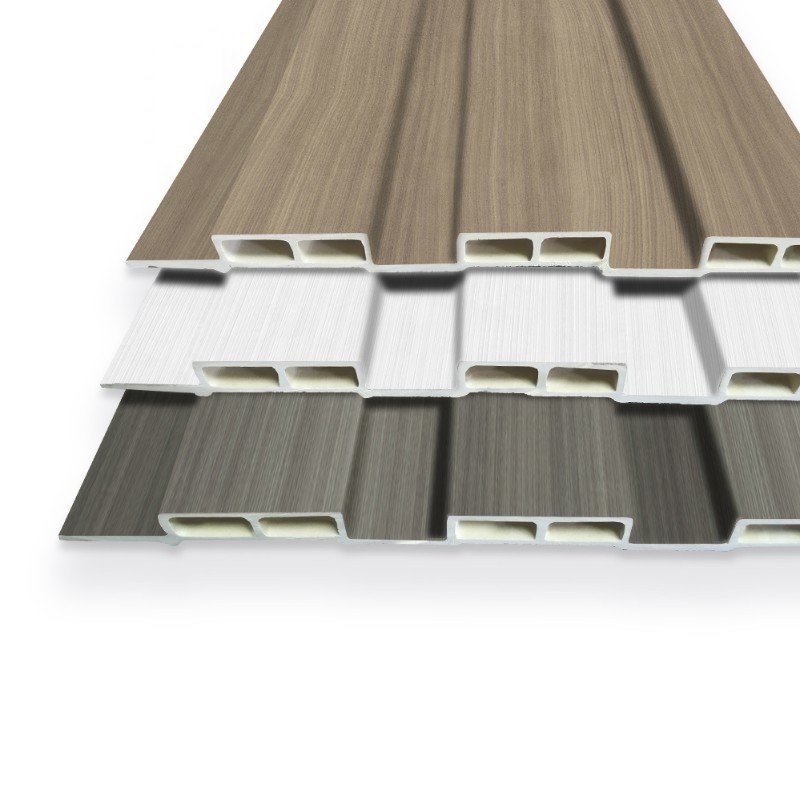 New design waterproof wall panel luxury wpc wallpanel easy installation flute wall board