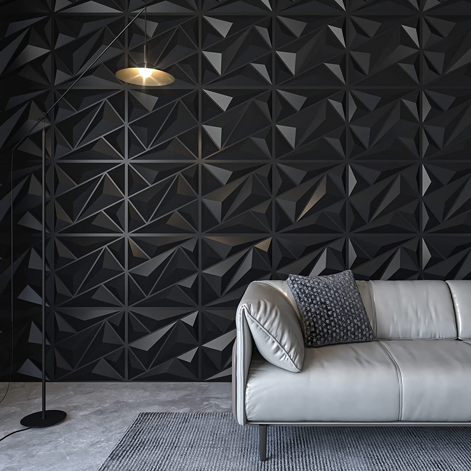 AISEN DECOR Art 3d Pvc Wall Panel Interior And Exterior Available Waterproof Fire Proof New Design 3d Wall Board Wall Paper