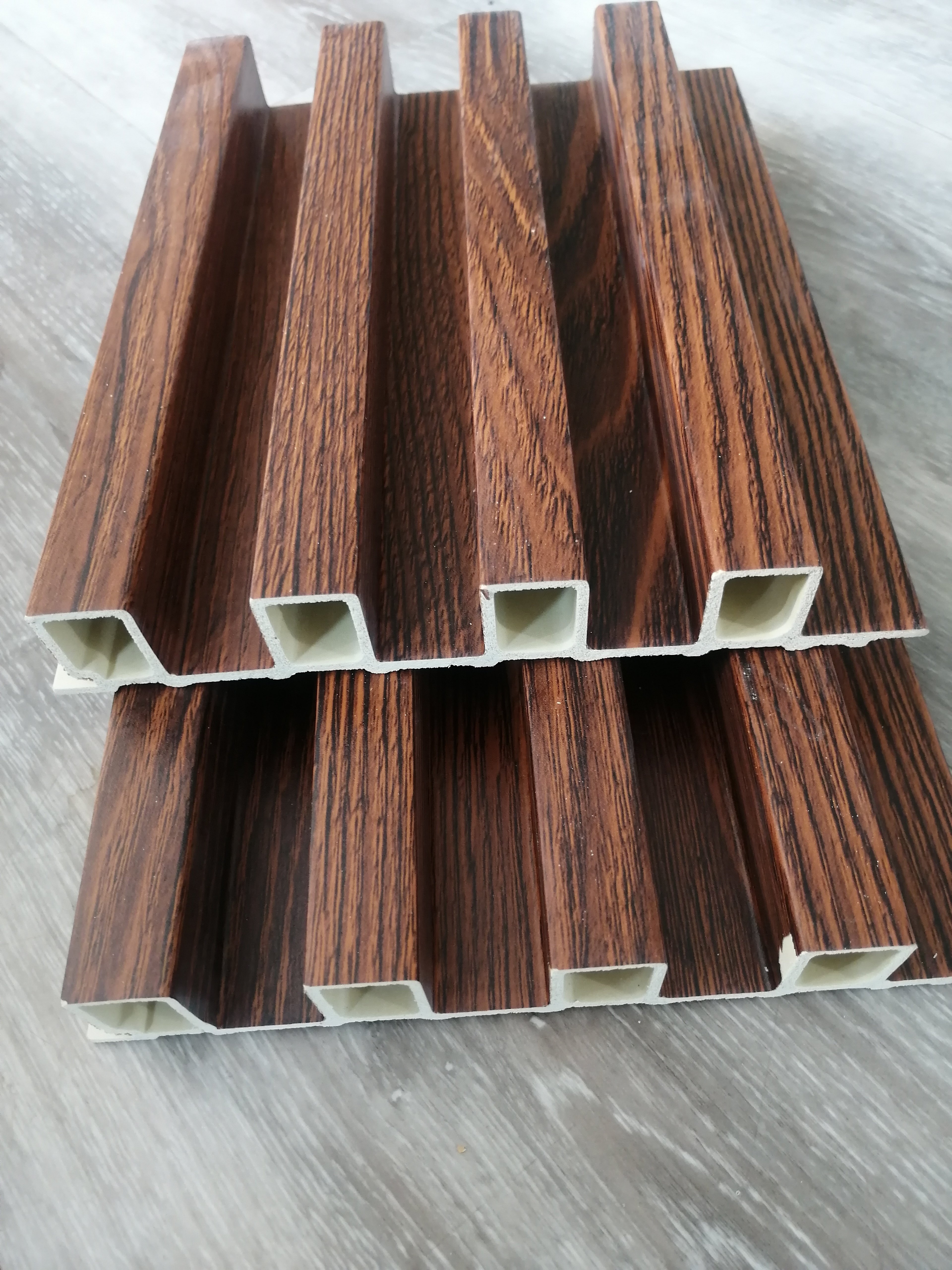 Indoor Plastic Wooden WPC Great Fluted Wall Panels Wall Interior for Home Decoration WPC Wall Sheet Panel