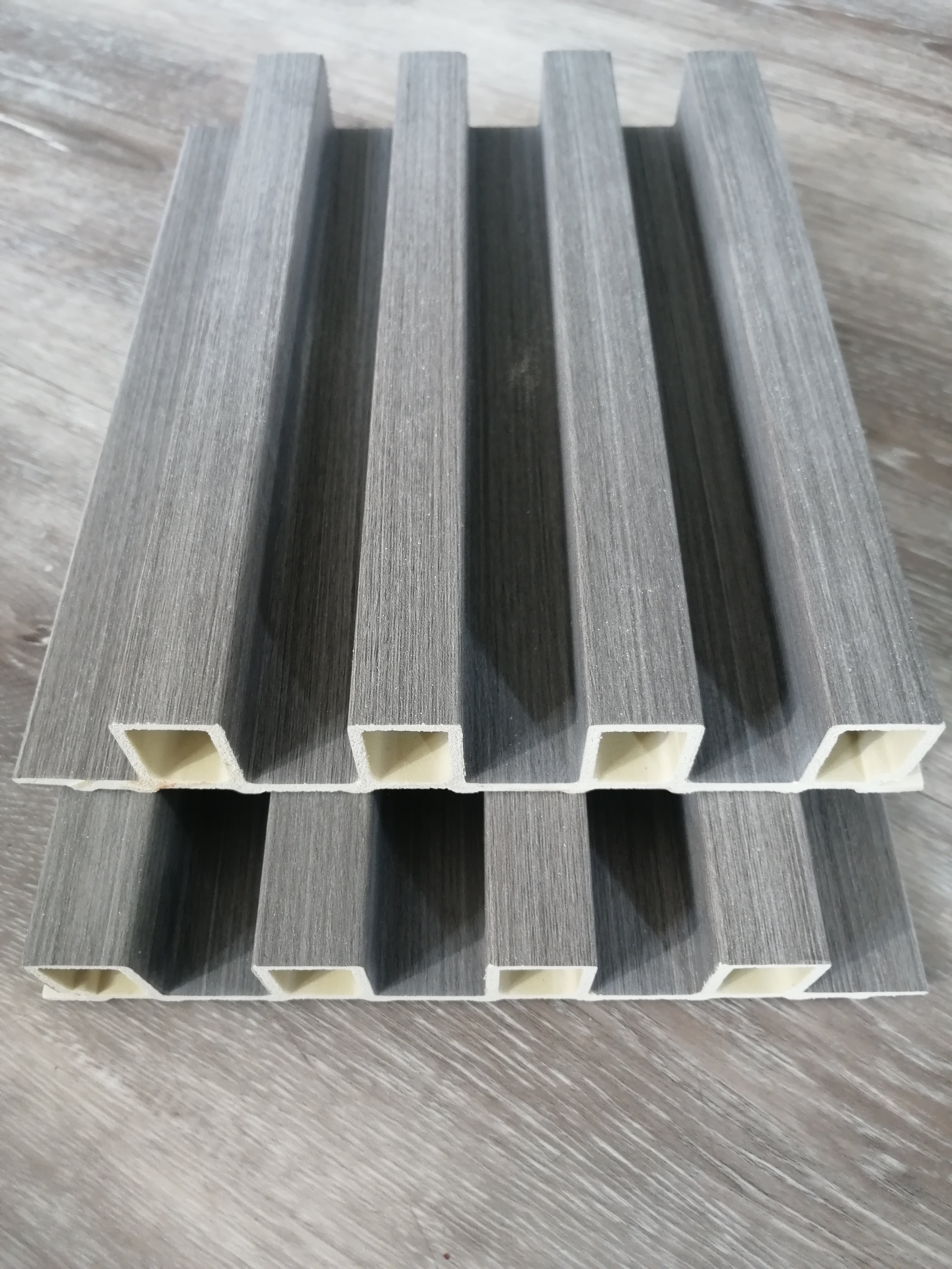 Indoor Plastic Wooden WPC Great Fluted Wall Panels Wall Interior for Home Decoration WPC Wall Sheet Panel