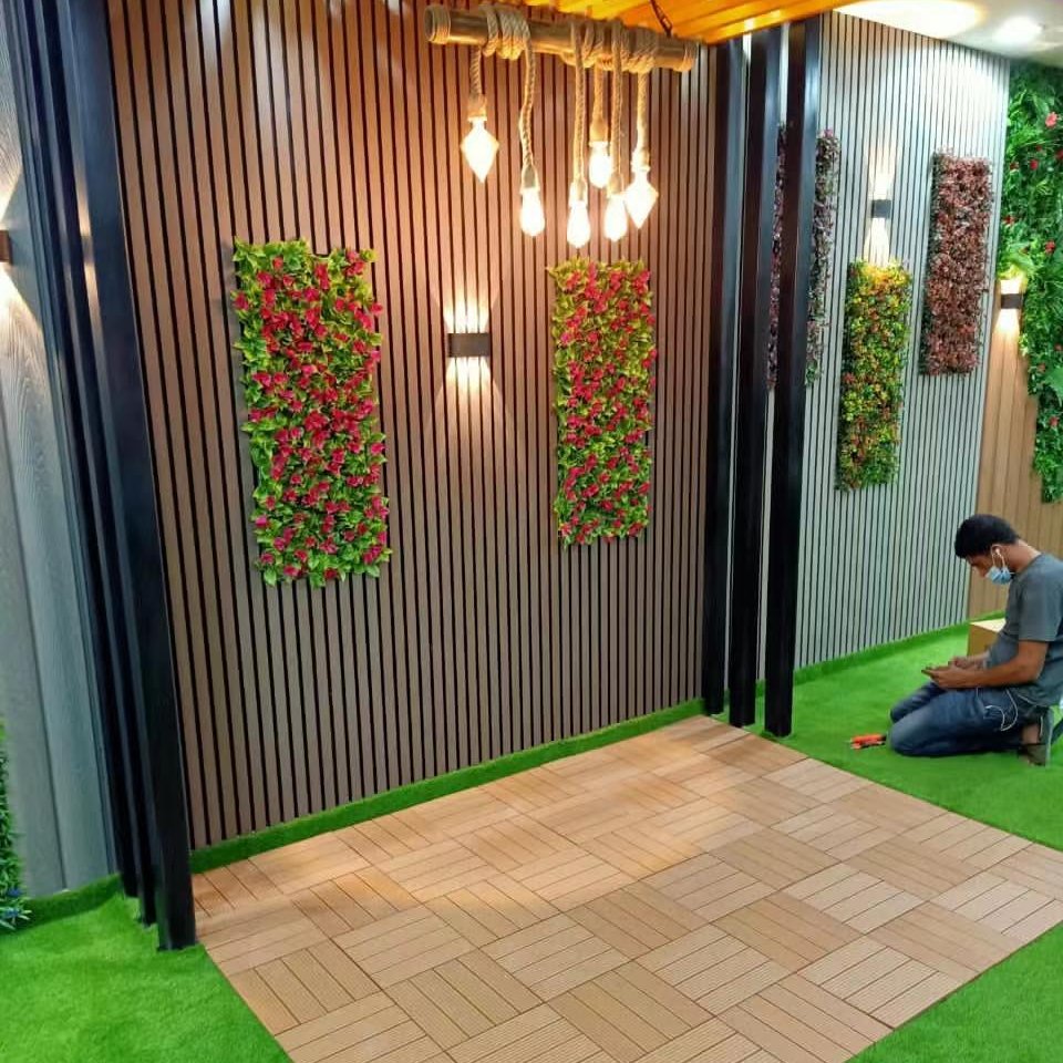 Wood Plastic Composite Wall Panel WPC Cladding Outdoor wpc wall panels Other Boards Wall Panels