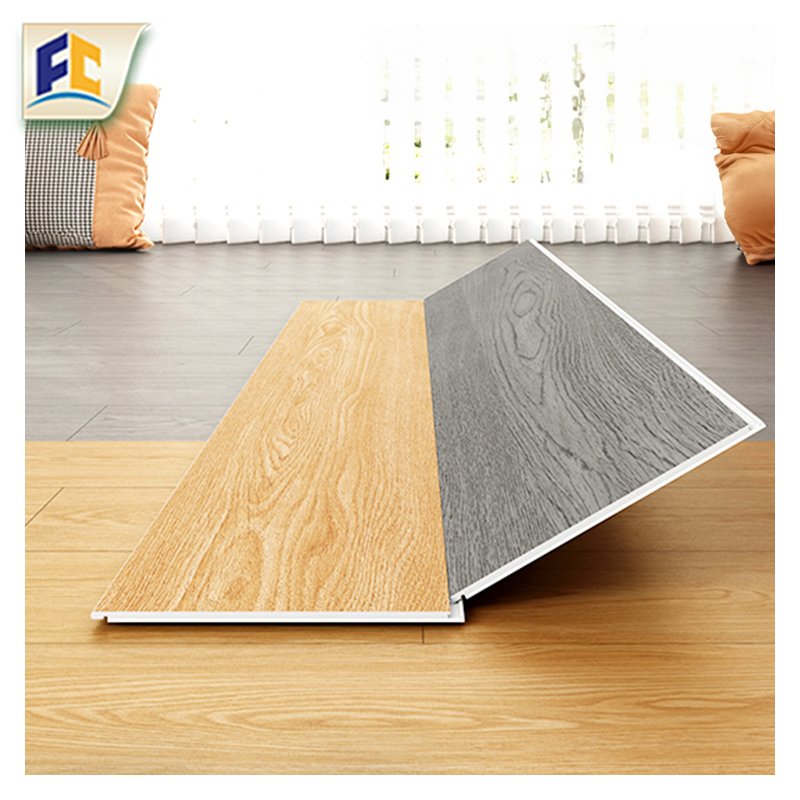 Bathroom Porcelain Panels Self-Adhesive Office Wood Mats Skidproof Garage Rubber SheetsInterior Marble Boards SPC Flooring