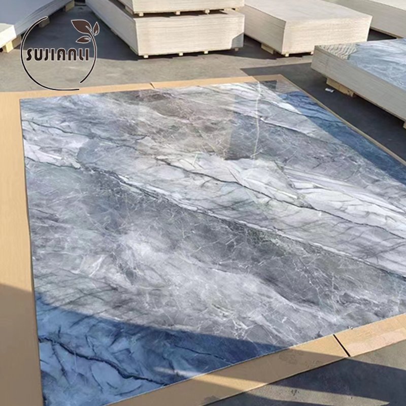 2023 new product Uv Board Marble Sheet high gloss marble sheet pvc supplier