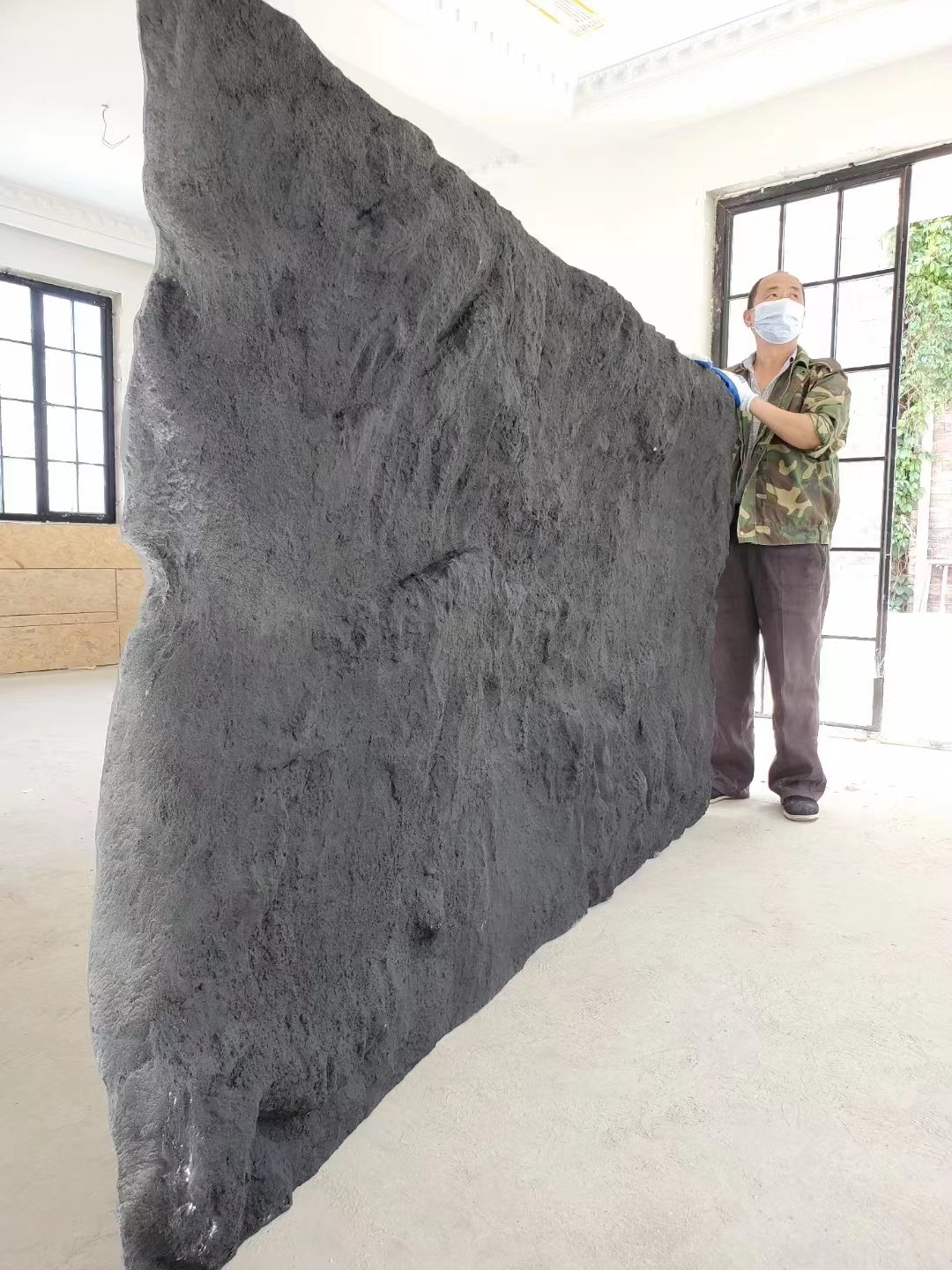 Fluvial rock veneer FRP cement board FRP wallboard