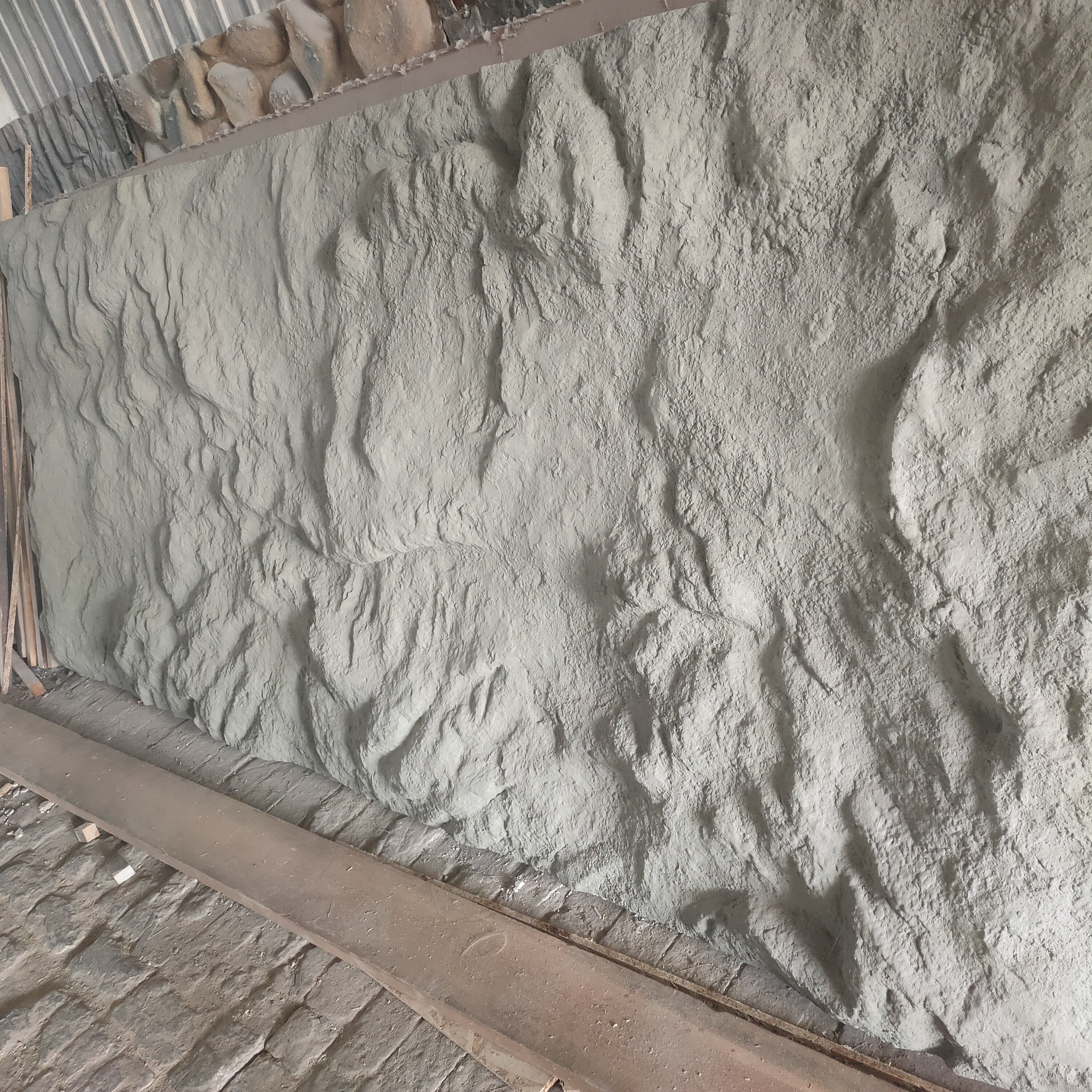 Fluvial rock veneer FRP cement board FRP wallboard