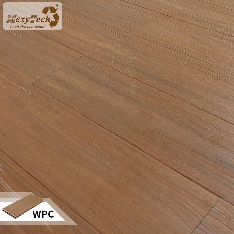 3D embossed 2 colors in 1 pcs decking