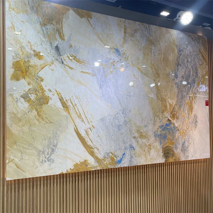 Low Price Fireproof Spc 3D Wall Panel Indoor Decorate UV Marble Sheet UV Coating Mdf Board