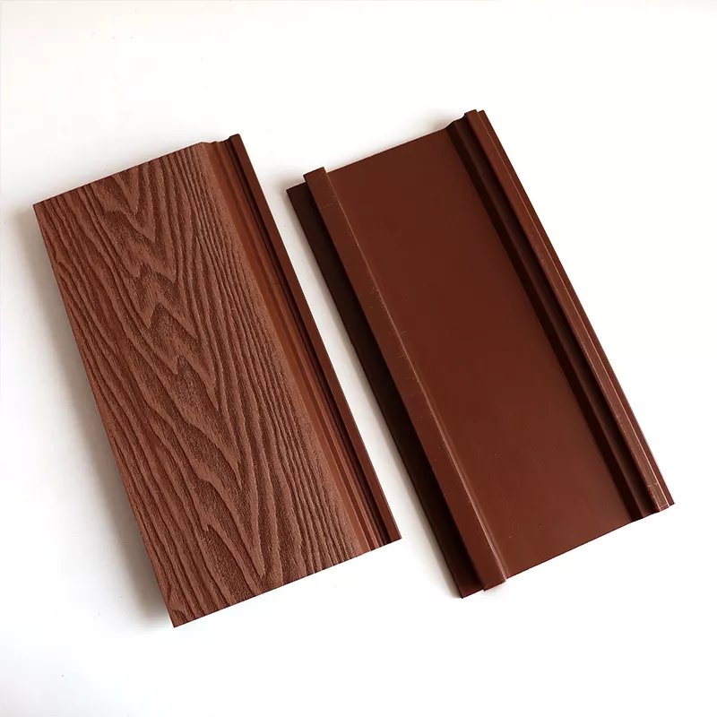 Eco-friendly Decorative interior and exterior wall panels WPC Wooden Wall Panel Boards interlocking natural wood cladding