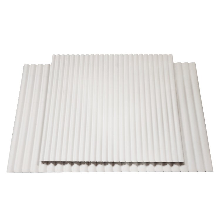Hot Selling Customized cheap 3d PVC Wave Board Indoor Decor fluted wall panel