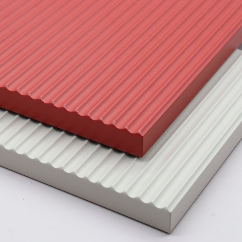 Water-proof Eco Friendly Powder Coating MDF Boards NO heavy metal Powder Coated HDF