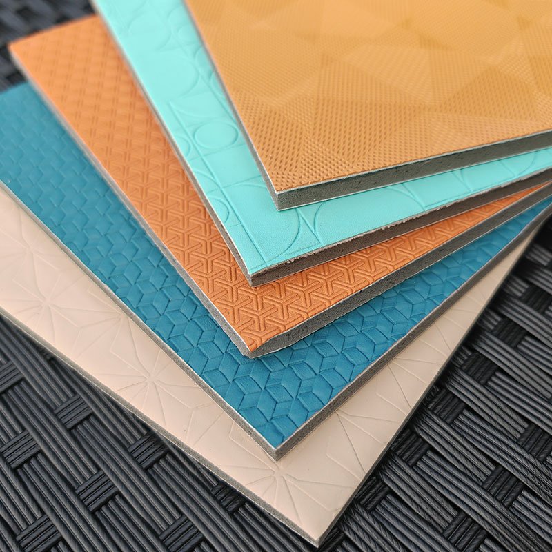 Modern Home Hotel Use 8mm Wood Veneer Carbon Crystal Board Pet Acoustic Panel Sound Proof Ceiling Wall Acoustical Design Wall
