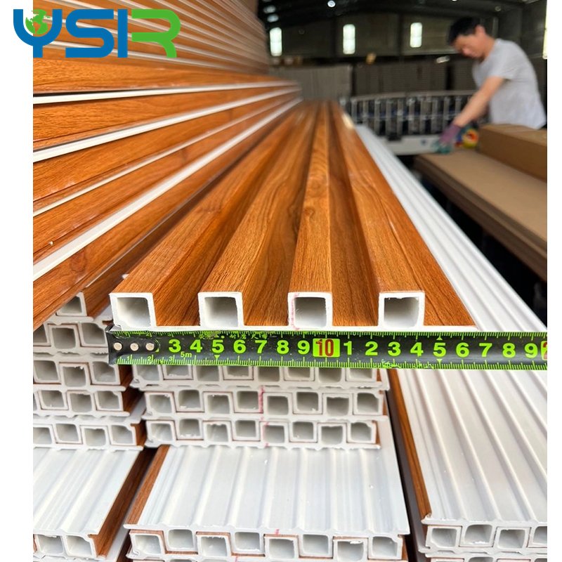 hot sale wpc wall panel Modern Design Interior Decoration Wpc Fluted Wall Panel
