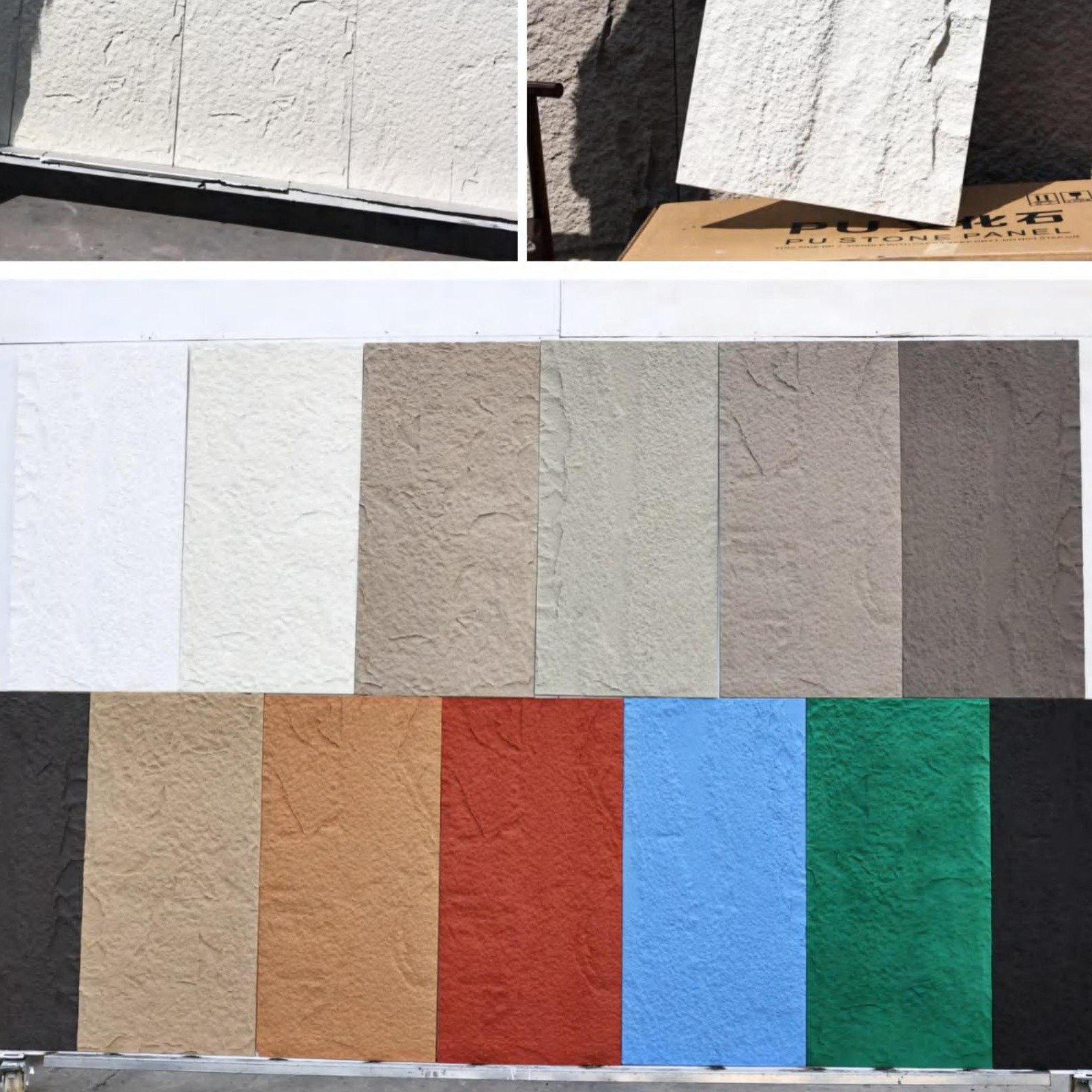 Factory Wholesale AntiStatic Faux Stone Wall Board Lightweight Ms Cement Board Exterior Wall Cladding Stone Design Wall Board