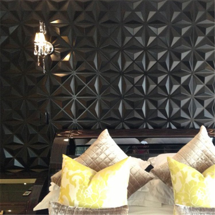 2022 3d Pvc Wall Art Panel Modern 3D Board Waterproof Wallpaper Modern & Elegant Design Waterproof Exterior Ps Pvc Ceiling Panel