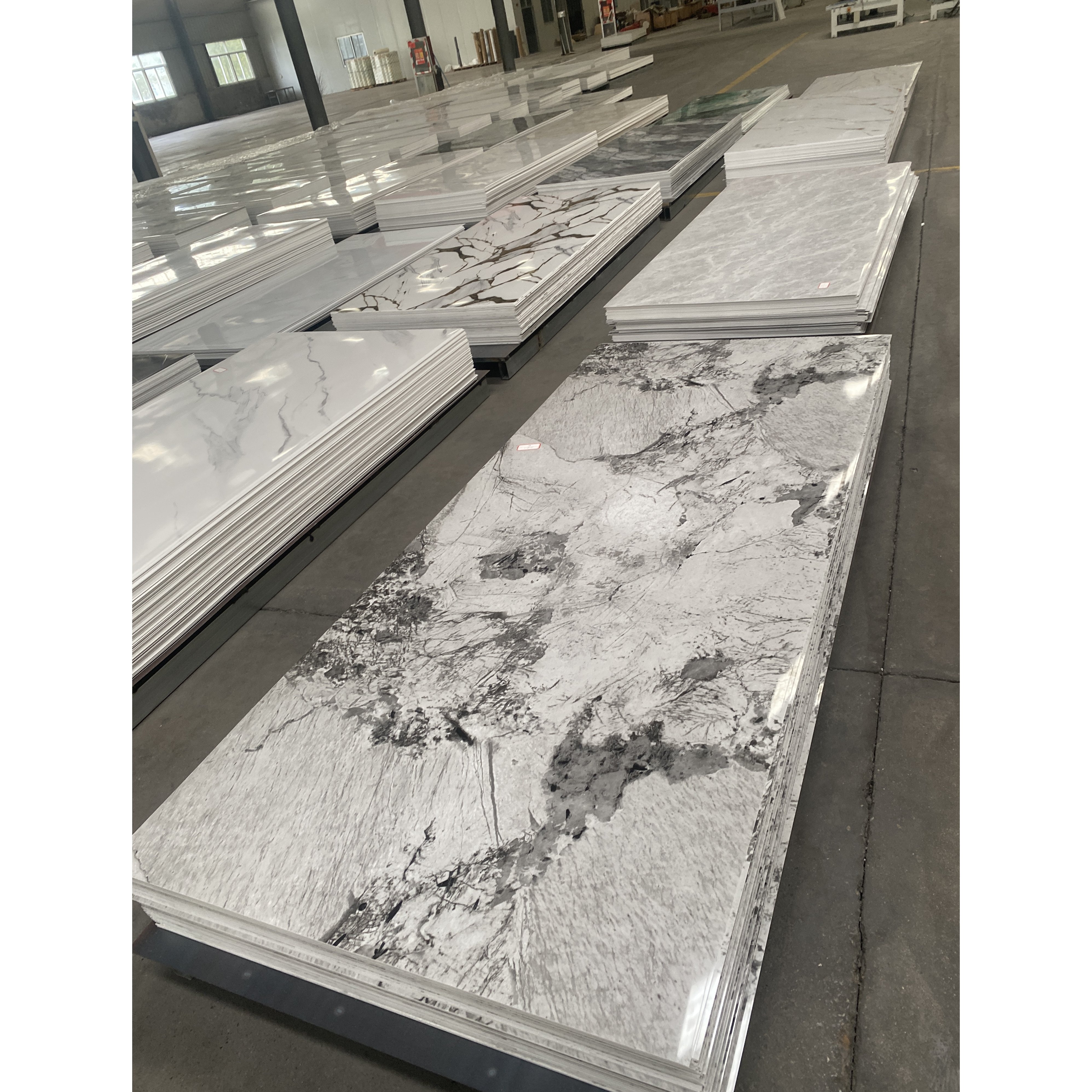 4'x9.5' UV Wall Board Sheet Panel 2.3mm UV Decoration Sheet High Glossy
