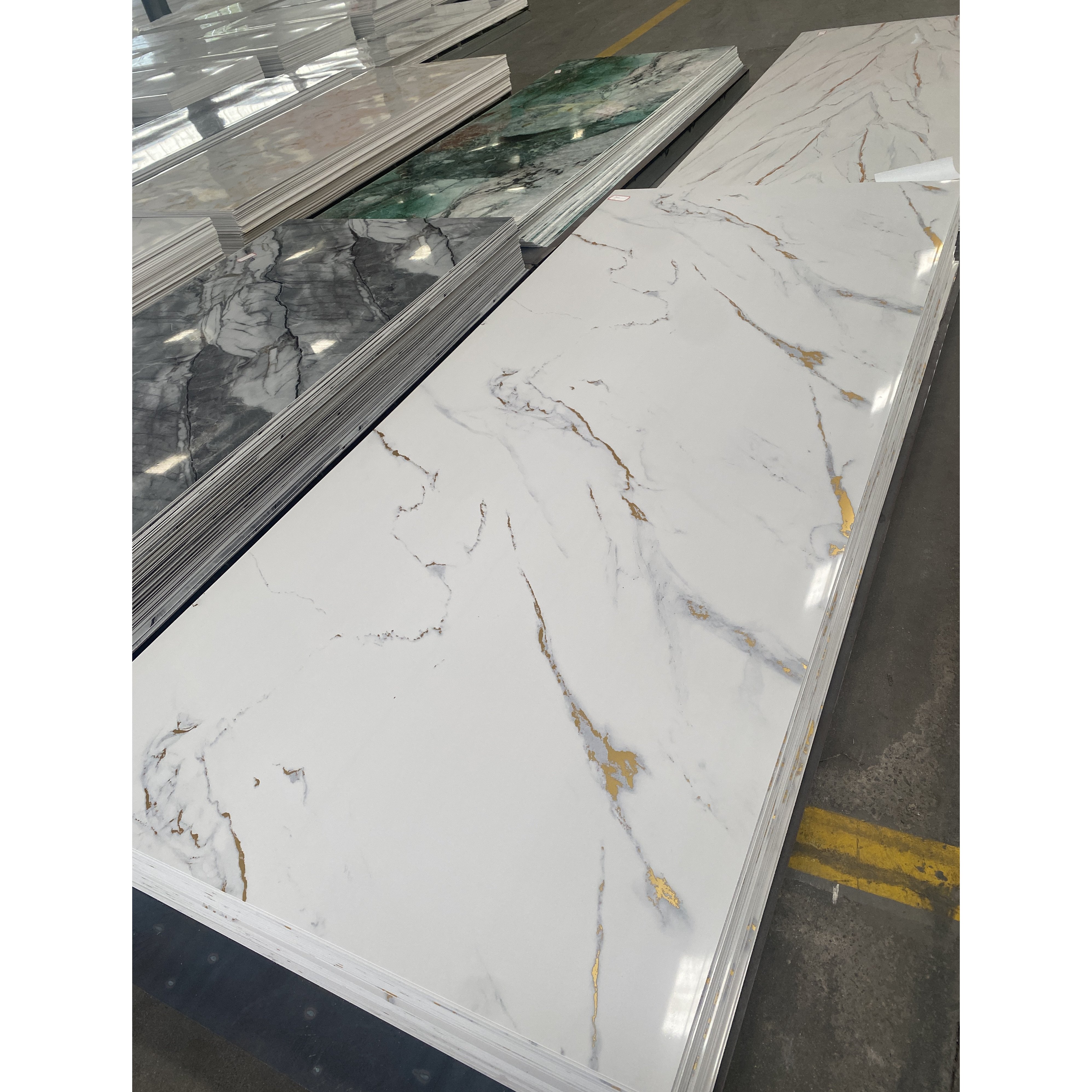 4'x9.5' UV Wall Board Sheet Panel 2.3mm UV Decoration Sheet High Glossy