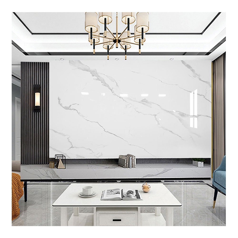LT Easy To Install Alternative 3D UV Wall Panel High Glossy PVC Plates Wall Decor Wall Board For Bedroom 1220*2440 3mm 2mm