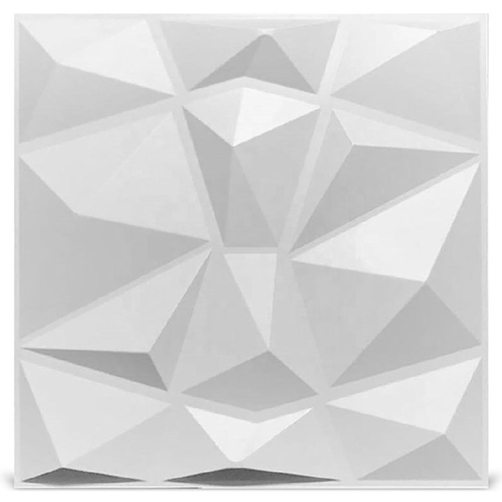 The interior decoration of the wall is shiny gold and high-quality PVC 3D wall panel