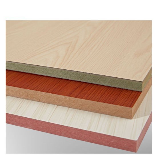wood grain 1220x2440 melamine laminated mdf board panel For Wall Cladding Panel Decoration