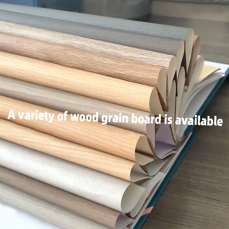 1220 Mm Width Wood Grain PVC Wall Board Solid Decor Bamboo Charcoal Wood Veneer Wall Panel