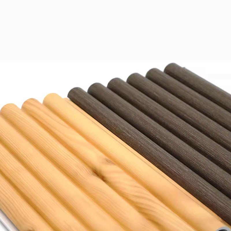 Factory supply low price high quality interior decoration Arc plate fluted wallboard waterproof WPC wall panel louvers panel