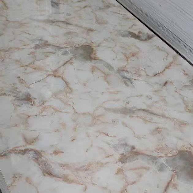Customization UV PVC Marble Sheet PVC Marmol Pared Marmol For Wall Decoration Waterproof Impermeable