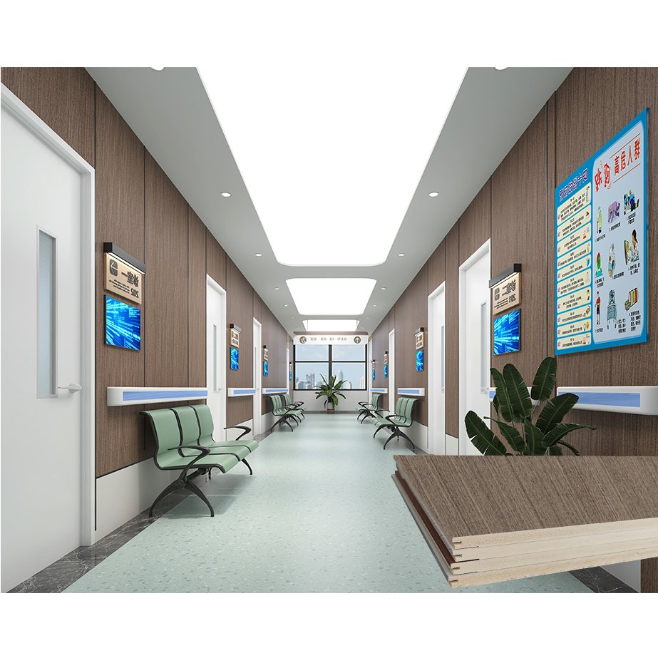 Straight Connection Eco-friendly Fashionable WPC Wall Covering Boards