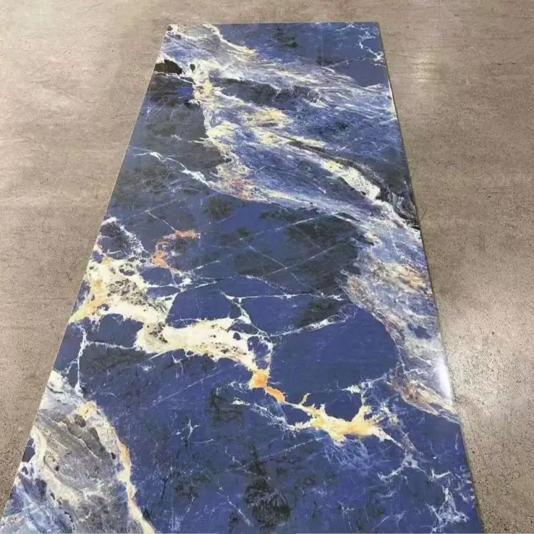 Durable UV PVC Sheet Marble uv marble sheet Alternative Board Material for Various Applications
