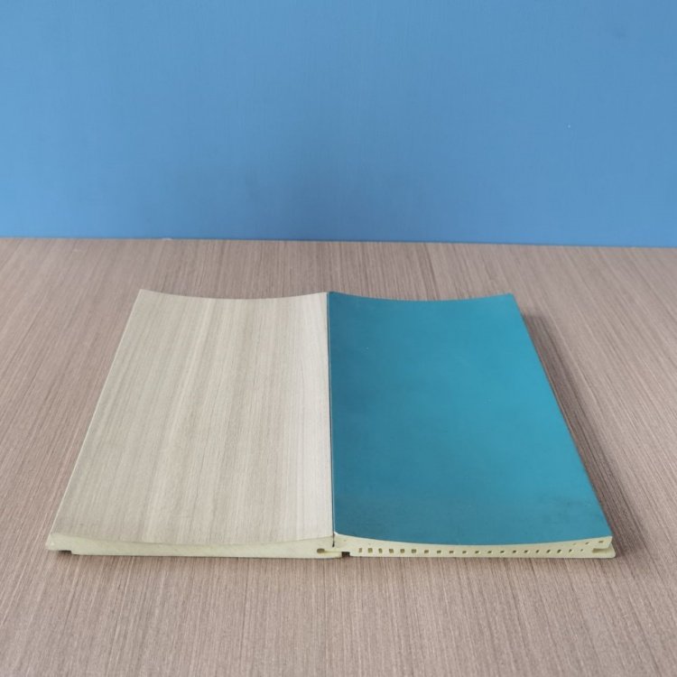 Decorative PVC Modern Laminated Slat Wall Panel Wood Boards WPC Interior Other Boards for Office School Building Materials
