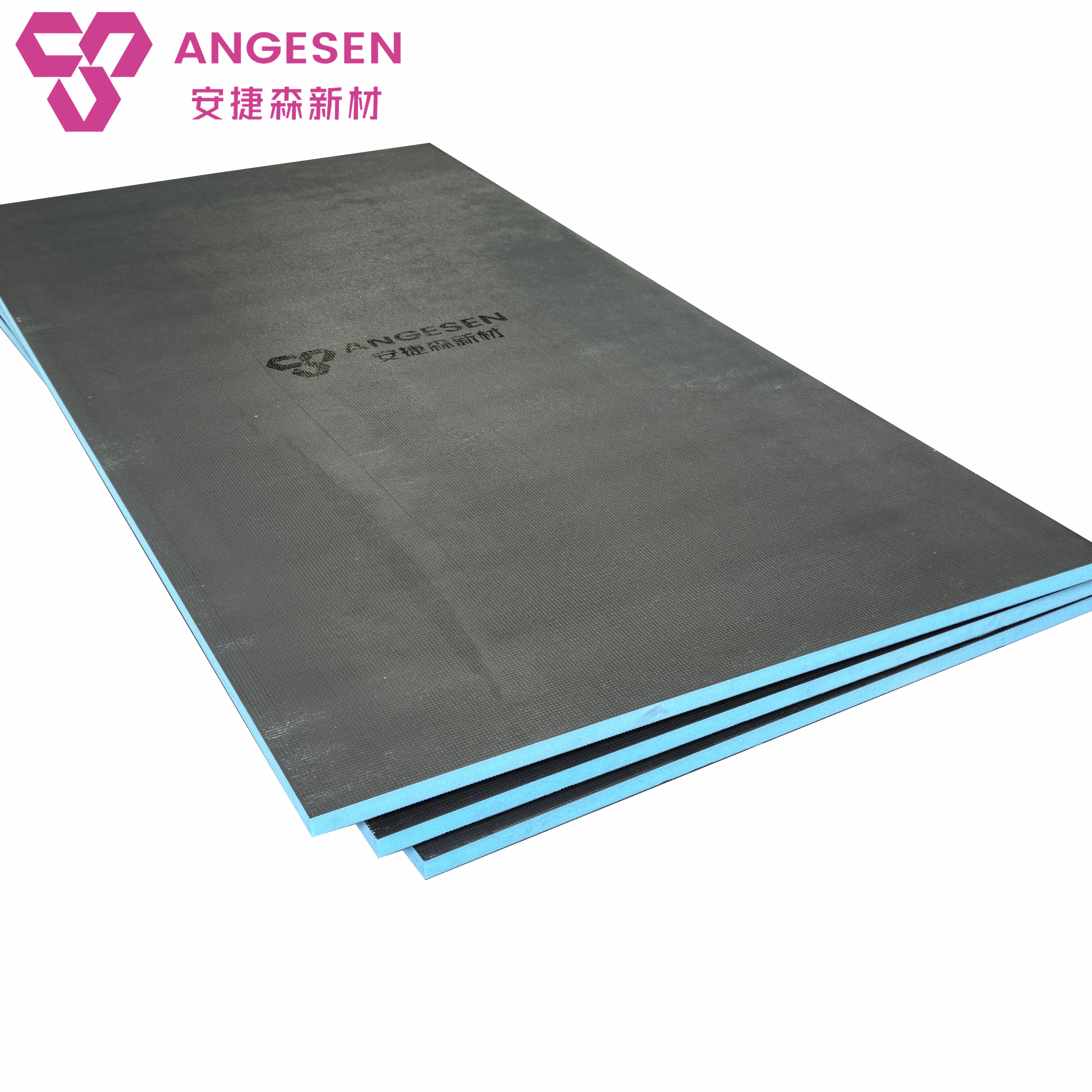 AGS XPS Polystyrene Board High Molecular Alkali-Resistant Surface Tile Backer Board with Coating