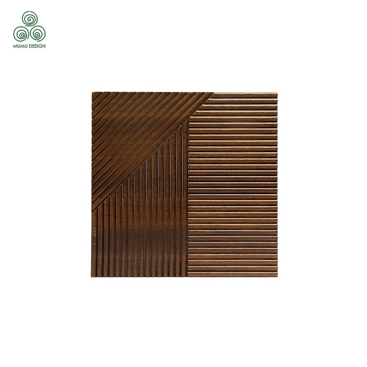 MUMU Puzzle decor other boards interior decoration solid 3D wood wall panels wall interior
