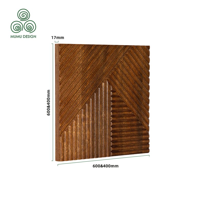 MUMU Puzzle decor other boards interior decoration solid 3D wood wall panels wall interior
