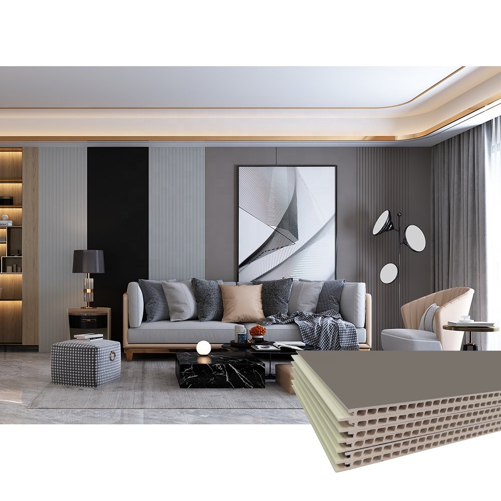 Home Decoration Interior PVC WPC Wall Panels